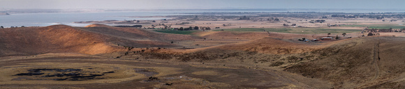 View from Memorial Lookout, Alvie, Vic (4 x stitch)