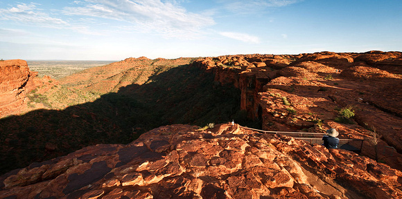 "Taking in the View", King's Canyon, NT