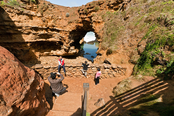 "Taking a Shot" The Grotto, Port Campbell, Vic